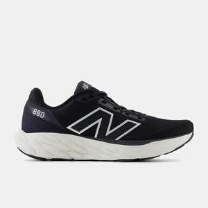 NEW NEW BALANCE women's fresh foam 880v14 running shoes in black/white